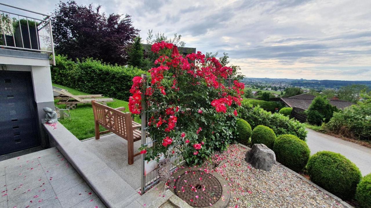 F E R I E N W O H N U N G "Am Halbenstein" Mit Garten Hörbranz Zewnętrze zdjęcie